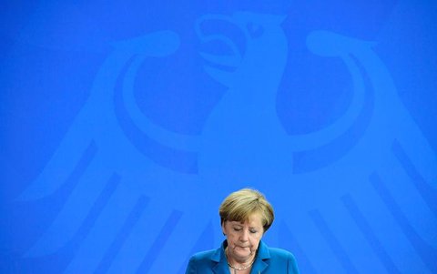 Kanzlerin Angela Merkel. AFP PHOTO / TOBIAS SCHWARZ