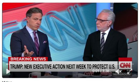 Jake Tapper (links) und Wolf Blitzer von CNN