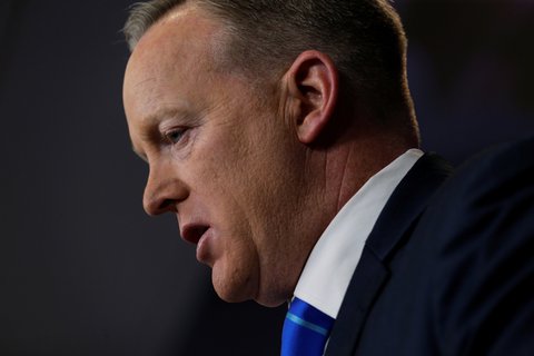 Trumps Sprecher Sean Spicer (Foto: Reuters/Jonathan Ernst)