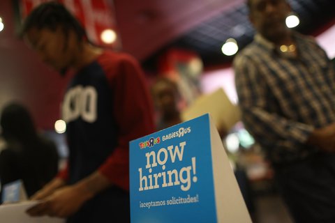 Arbeitskräfte gesucht: In den USA sind in den letzten Monaten hunderttausende neue Jobs entstanden. (Foto: AFP/Joe Raedle)