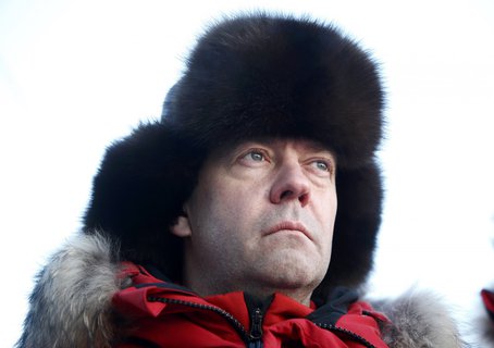 Russlands Premierminister Dmitri Medwedew. (Foto: Reuters)