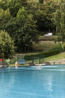 Allein im Freibad Schmitten