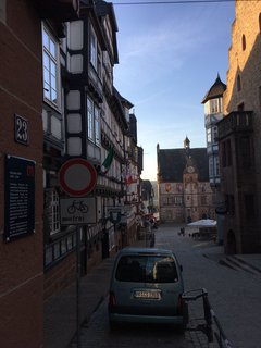 In der Marburger Oberstadt