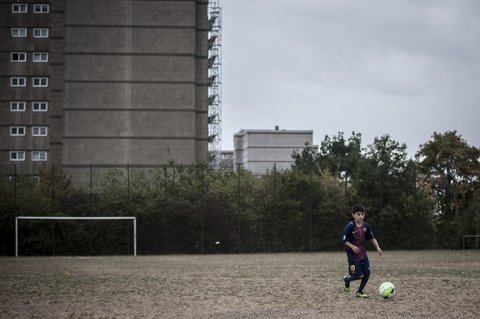 Fußballer in Fulda-Aschenberg