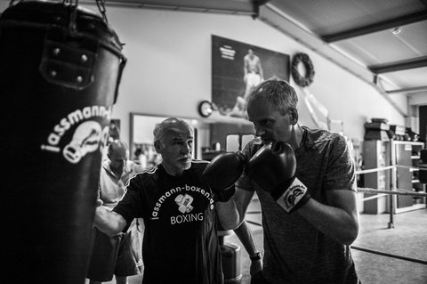 Boxen mit Reinhard Jassmann in Korbach