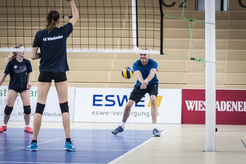 Volleyball spielen in Wiesbaden