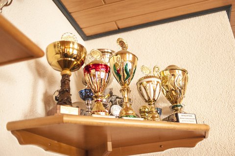 Pokale bei der SpVgg. Leusel