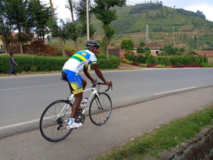 Mein Nachbar, der Fahrrad-Champion.