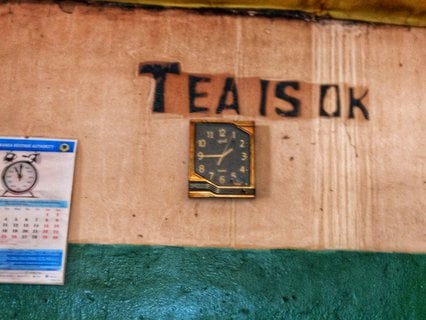 Tea is ok - so lang man sich genug Zeit dafür lässt.