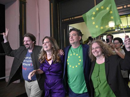 Wiener feiert den Wahlsieg