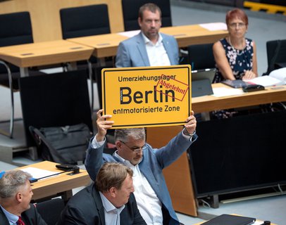 Frank Scholtysek (AfD) hält nichts von den Klimaplänen der Koalition. Er bekam dafür eine Rüge 