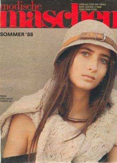 Anja Kossiwakis auf dem Cover der DDR-Zeitschrift 