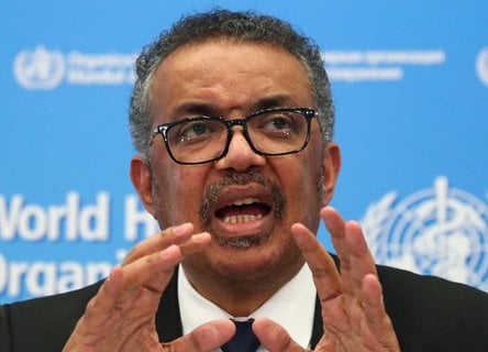WHO-Chef Tedros Adhanom Ghebreyesus.