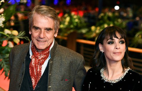 Jeremy Irons mit Jurorin Bérénice Bejo