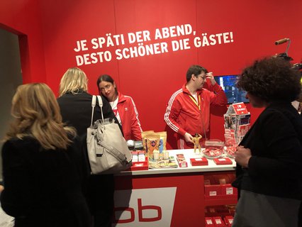 Späti im Ritz-Carlton-Hotel beim Medienboard-Empfang