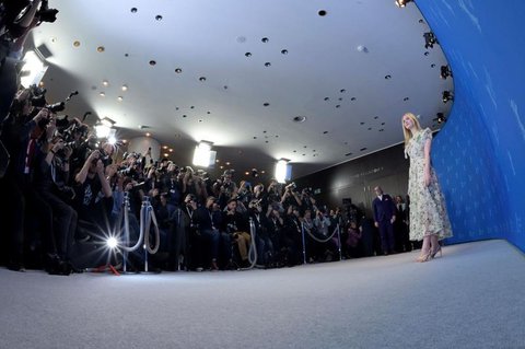 US-Schauspielerin Elle Fanning auf der Berlinale. 