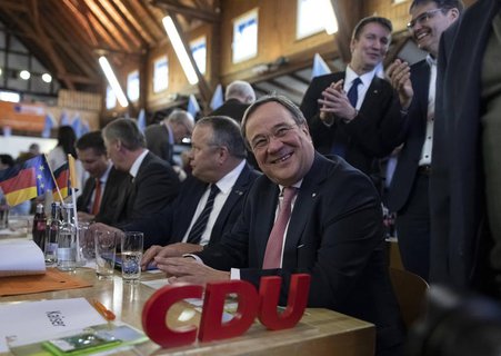 NRW-Ministerpräsident Armin Laschet beim politischen Aschermittwoch.