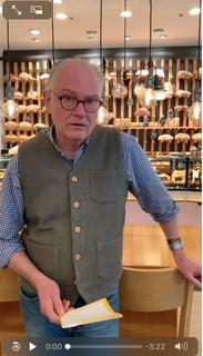 Bäcker Gerhard Bosselmann in seinem Instagram-Video