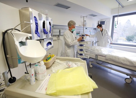 Kliniken rüsten sich für den erwarteten Corona-Ansturm. 