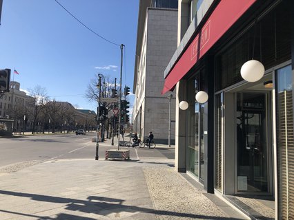 Auch das Café Einstein ist geschlossen.