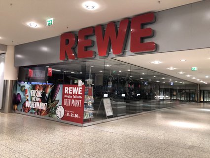 Am Sonntag geschlossen: Die Rewe-Filiale in den Arkaden am Potsdamer Platz.