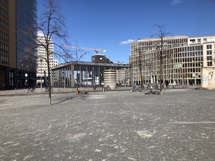 Der Potsdamer Platz am Sonntagnachmittag.