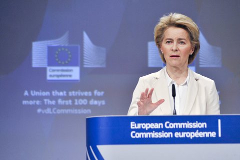 Viel zu tun: EU-Kommissionschefin Ursula von der Leyen will Arbeitsplätze sichern.