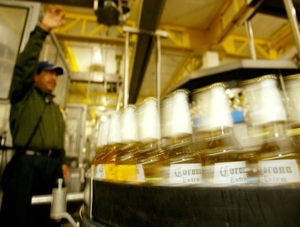 Produktion von Corona-Bier in Mexiko.