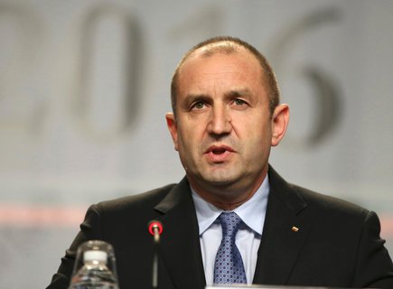 Bulgariens Staatschef Rumen Radew.