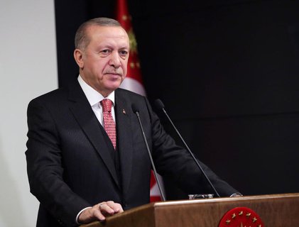 Der türkische Präsident Erdogan