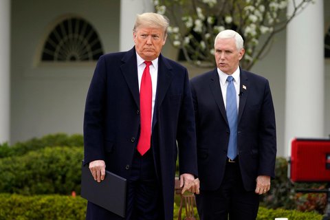 


Erste Riege. US-Präsident Trump und Vize Pence.



