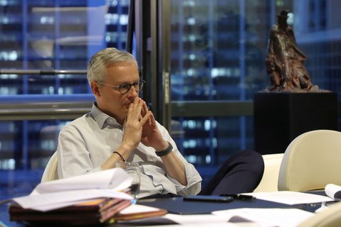 Nachdenklich: der französische Finanzminister Bruno Le Maire