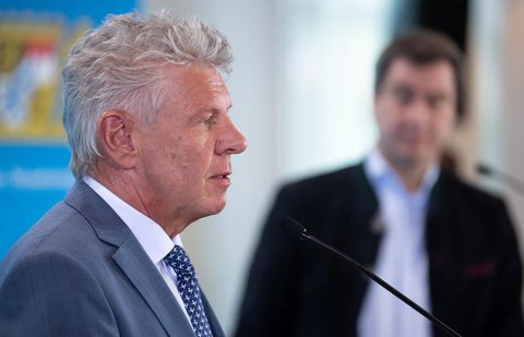 Münchens OB Dieter Reiter und Ministerpräsident Markus Söder