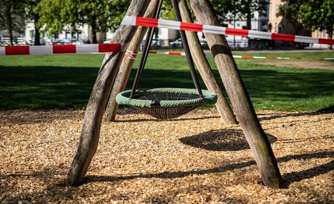 Aktuell sind Spielplätze gesperrt.
