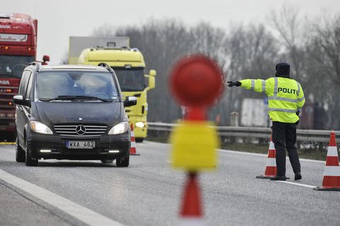 Kontrollen an der deutsch-dänischen Grenze