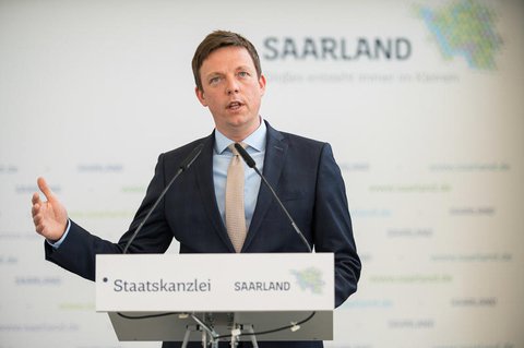  Der saarländische Ministerpräsident Tobias Hans (CDU).