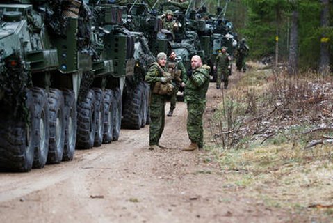 Militärische Übung in Lithauen. Die Nato sieht im Ausbruch des Coronavirus auch ein globales Sicherheitsrisiko. 