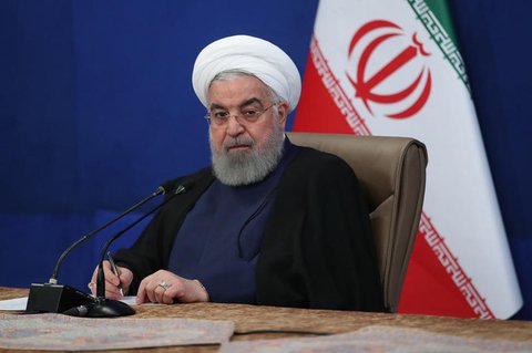 Der Präsident des Iran: Hassan Ruhani.