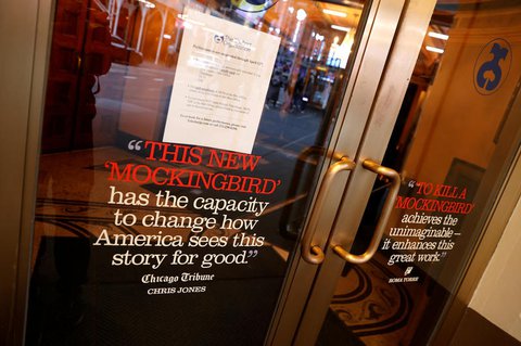 Die Theater am Broadway bleiben noch länger geschlossen.