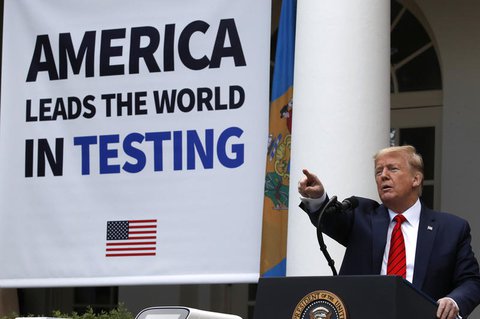 Die meisten Toten - aber auch die meisten Tests. 