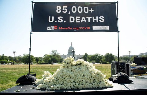 85.000 Tote hat die USA bereits zu beklagen.