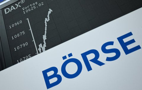 Blick auf die Dax-Kurve vom 10. März, kurz vor dem Lockdown. 