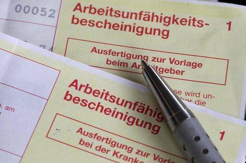 Krankmeldungen