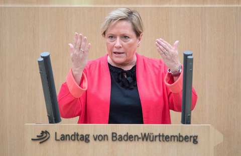 Kultusministerin Eisenmann (Archivbild)