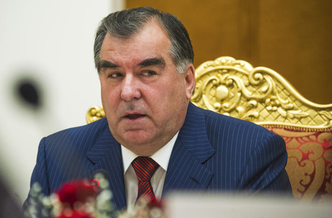 Tadschikistans Staatspräsident Emomali Rahmon