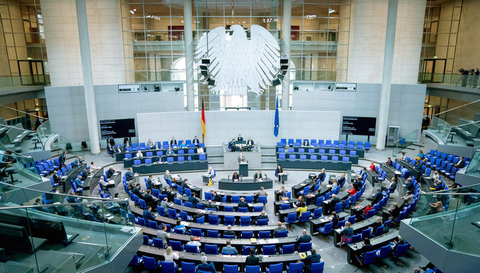 Im Bundestag am Freitag
