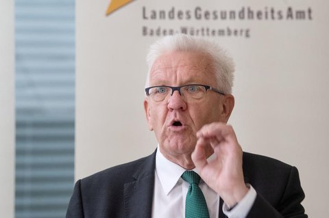 Baden-Württembergs Ministerpräsident Winfried Kretschmann