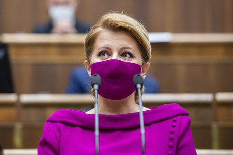 Präsidentin Zuzana Caputova.