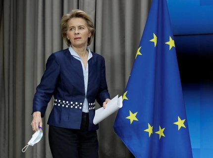 EU-Kommissionschefin Ursula von der Leyen (CDU).