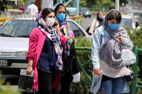 Ab kommenden Samstag soll für drei Wochen eine Maskenpflicht an ausgewählten öffentlichen Orten im Iran eingeführt werden.
